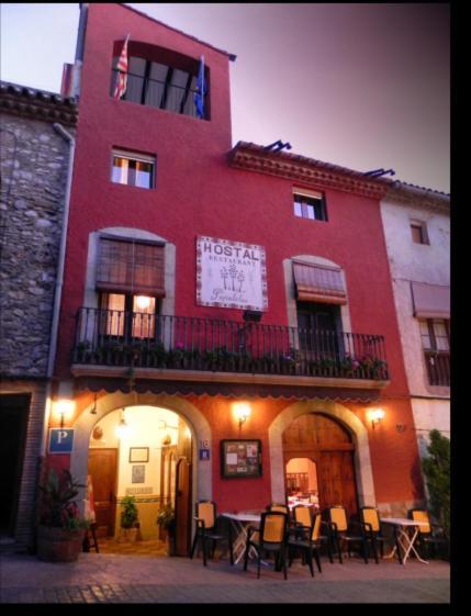Hostal Populetus Poboleda Esterno foto