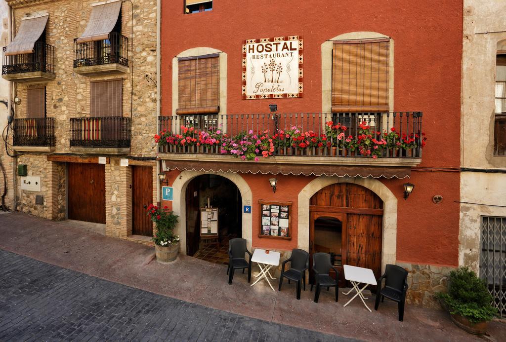 Hostal Populetus Poboleda Esterno foto